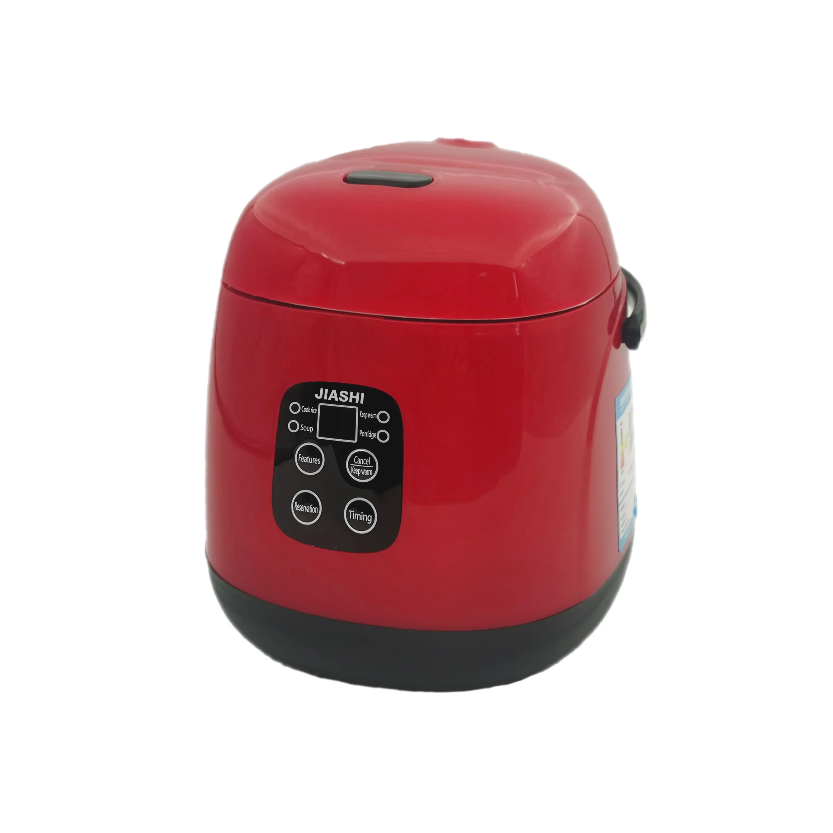 JWS-6661B Top Selling Electric 1.2L Mini travel electric rice cooker Intelligent electric cooker aluminum outdoor kitchen