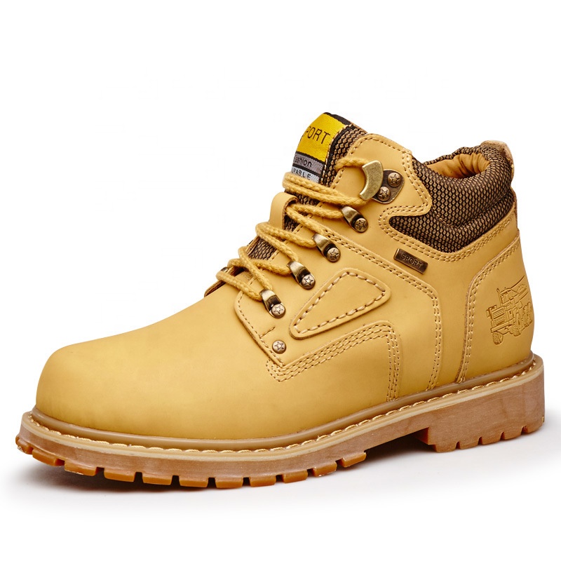 Autumn and winter new fashion genuine leather custom high-top shoes frosted cowhide women's snow boots men ankle boots