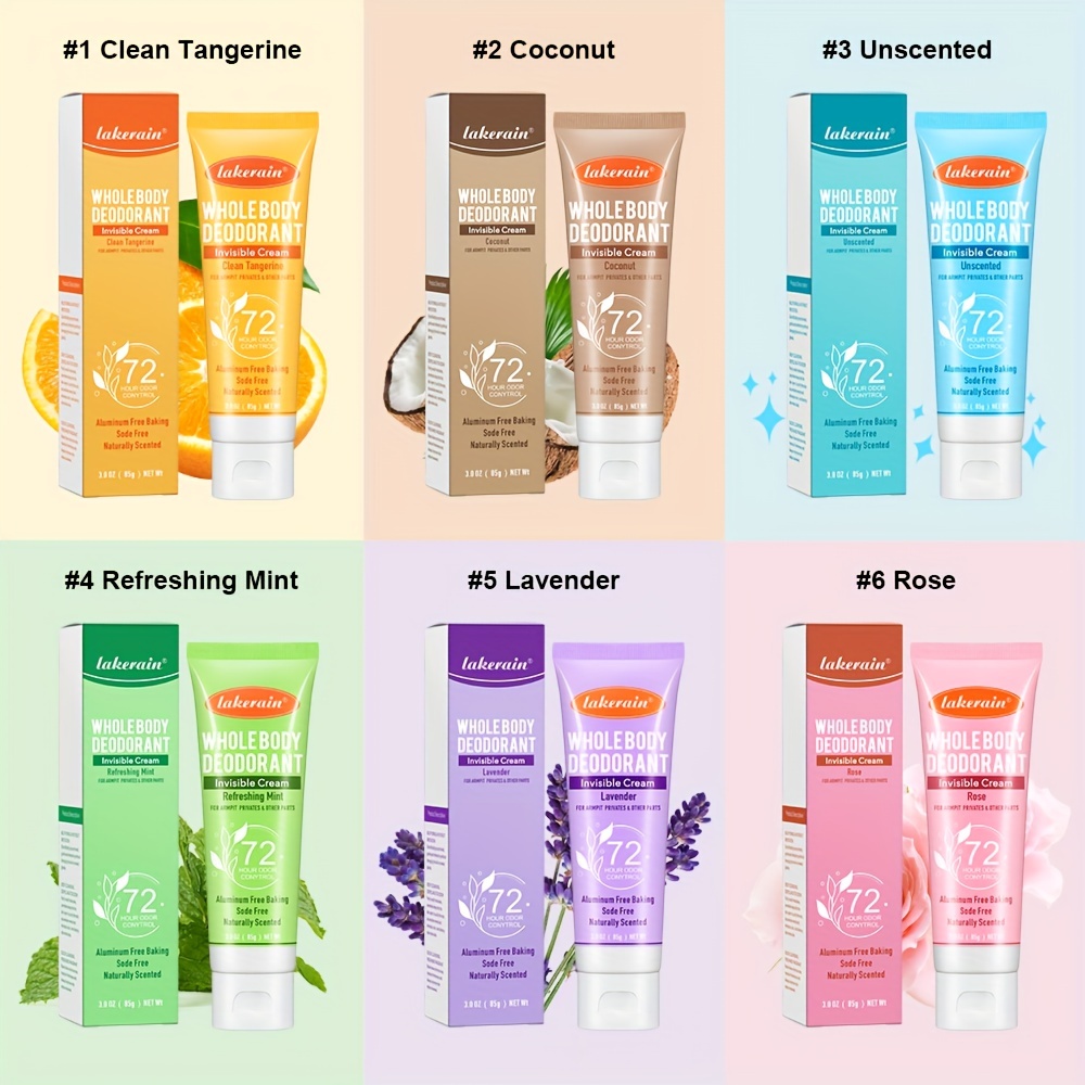 72hour Long Lasting Natural Deodorant Cream Deodorant For Women Daily Use Keep Fresh Body Underarm Odor Perfumes And Deodorants