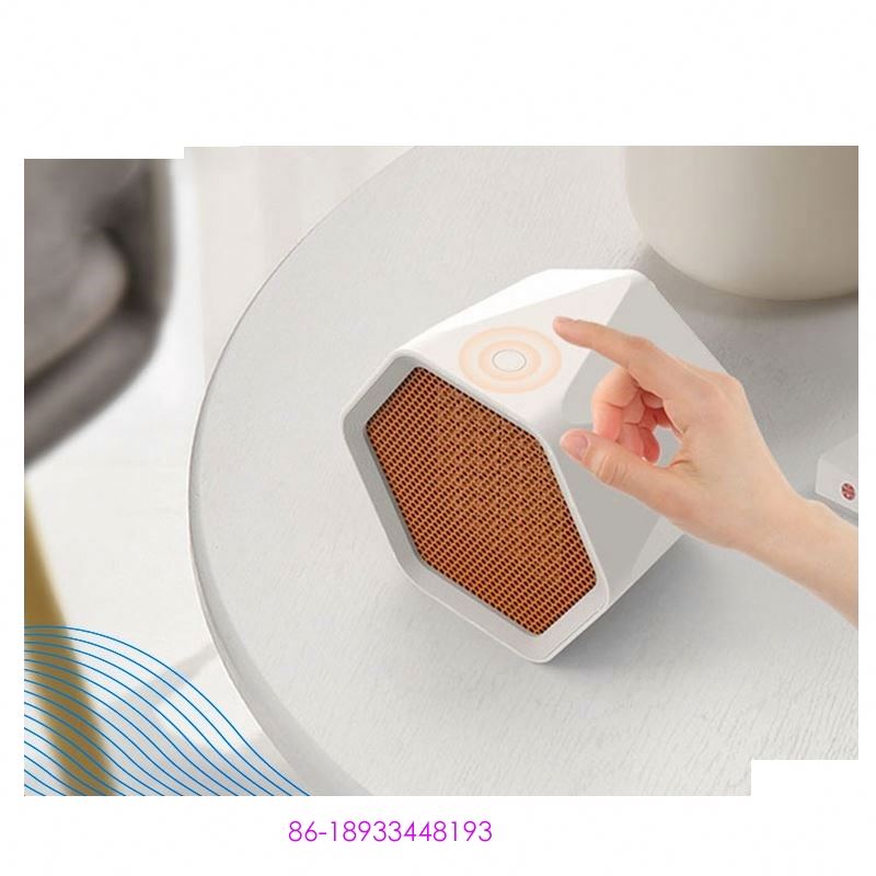 Mini PTC 600W 1000W Adjustable Temperature Portable Mini ABS Fireproof Material Air Electric Room Heater