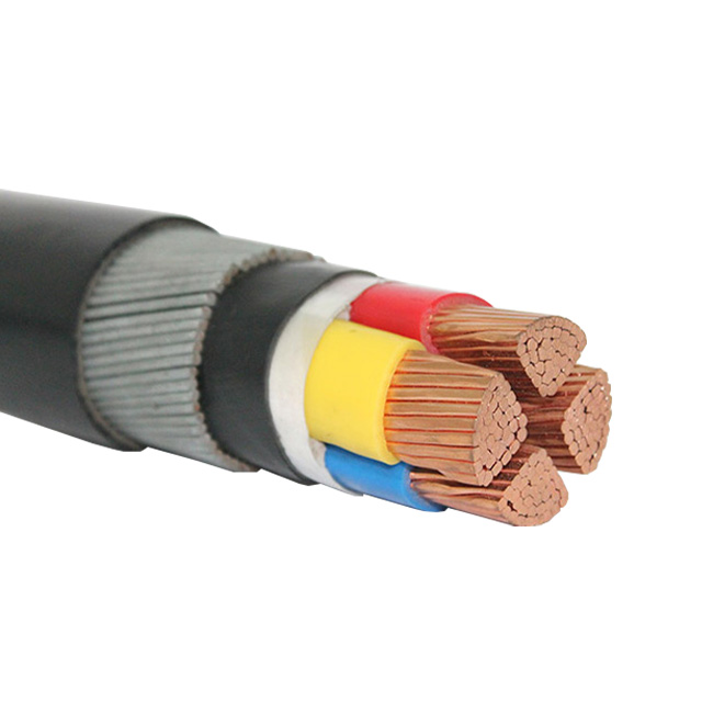 0,6/1KV низкого напряжения 4 Core 95 мм 120 мм 185 мм 240 мм 300 мм с изоляцией из сшитого полиэтилена подземный бронированный ПВХ кабель питания