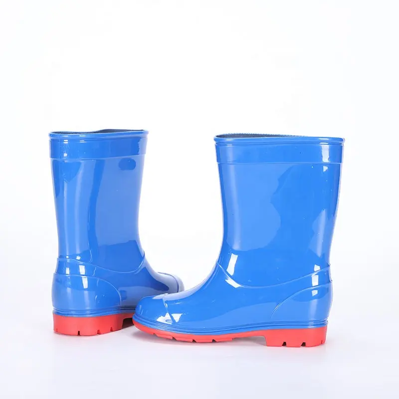 Waterproof Boot Cheap Waterproof Transparent Pvc Rainboots Rids Rain Boots For Children