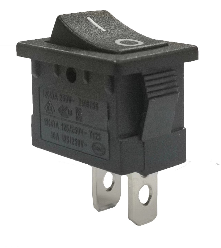 Однополюсный переключатель серии 12A/6A 125V/250V 2 контакта T105/55 кулисный переключатель для фена