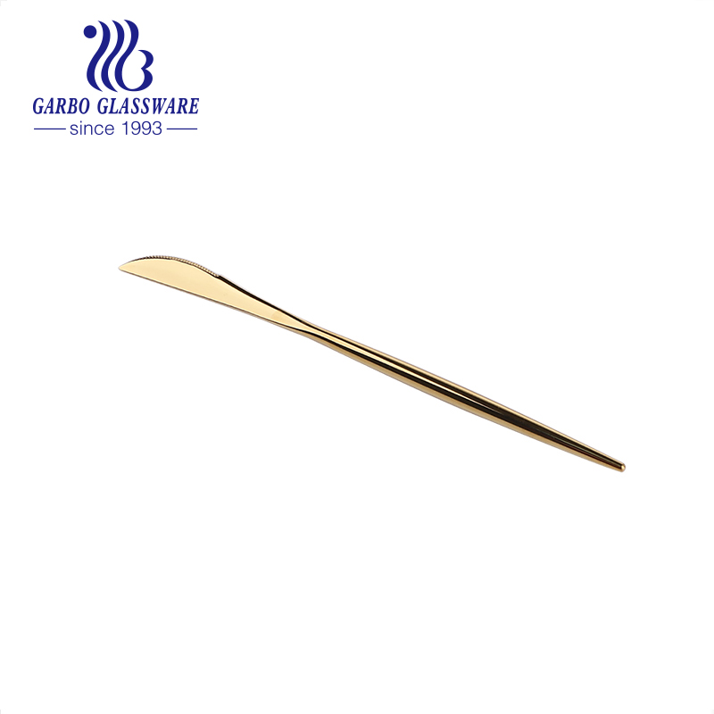 high quality 420 stainless steel dinner knife for dinnerware dinner set tableware customized home restaurant using meat set