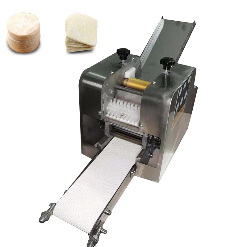Small business cheap Chinese meat ravioli wrapper dumpling sheet maker dumpling skin machine
