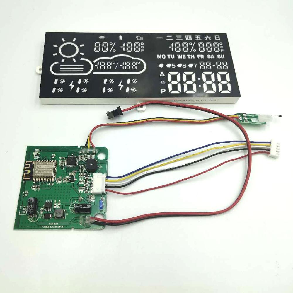 DC12V WiFi температурный модуль светодиодный дисплей для умного зеркала
