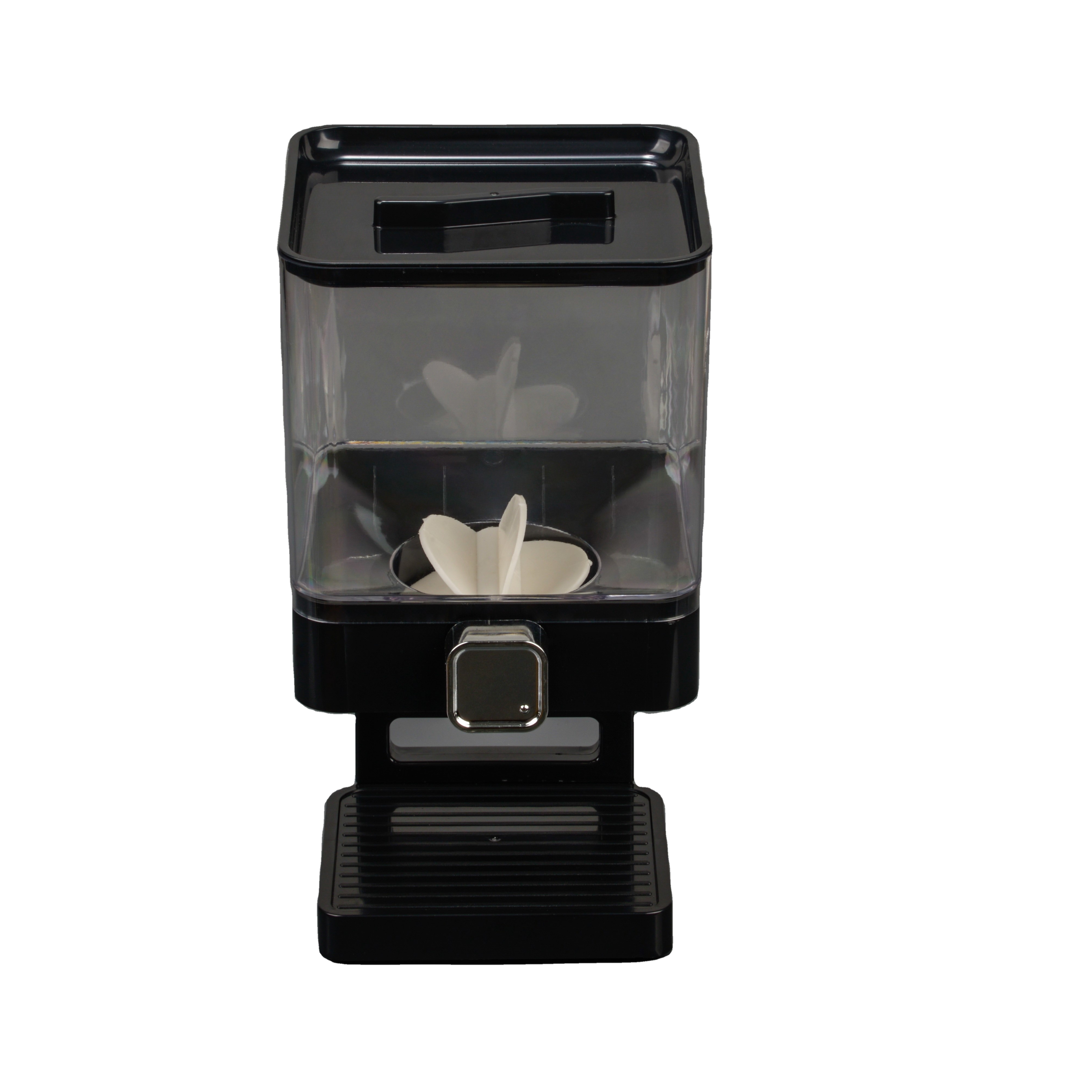 ECOBOX plastic gravity bin dispensadory custom grain dispenser for bulk foods