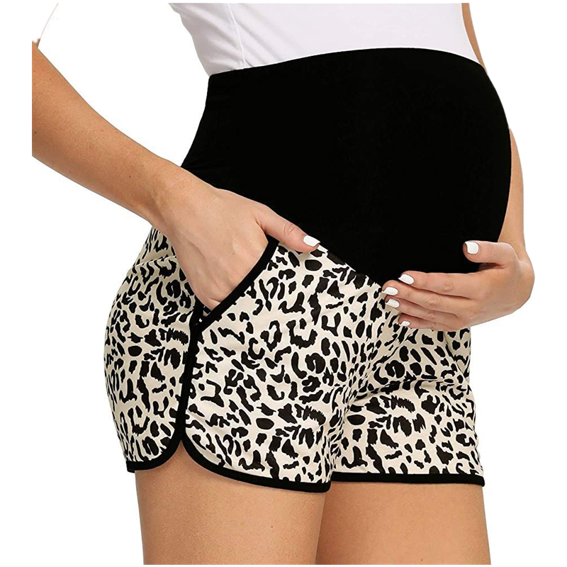 Pregnant Sport Yoga Wear Woman Maternity Sport Short Extra Large Size Yoga Fitness Comfortable Shorts