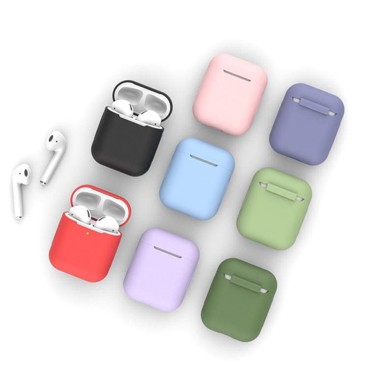 Противоударный защитный мягкий силиконовый чехол для Apple AirPods аксессуары