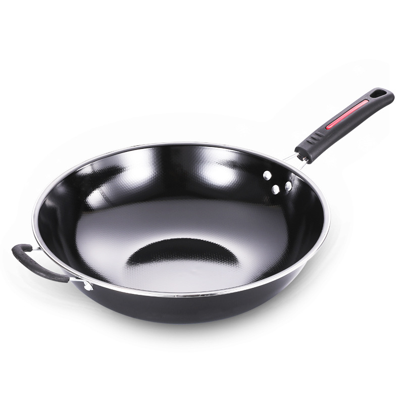 High Quality No-stick large saucepan steak frying Saucepan Thickened Without Coating Non Stick Pan