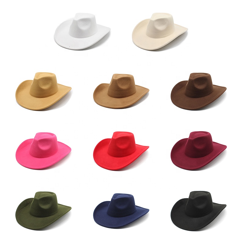 Оптовая продажа, винтажная фетровая шляпа Jazz Fadora sombrero, шляпа Федора в Западном ковбойском стиле для мужчин и женщин