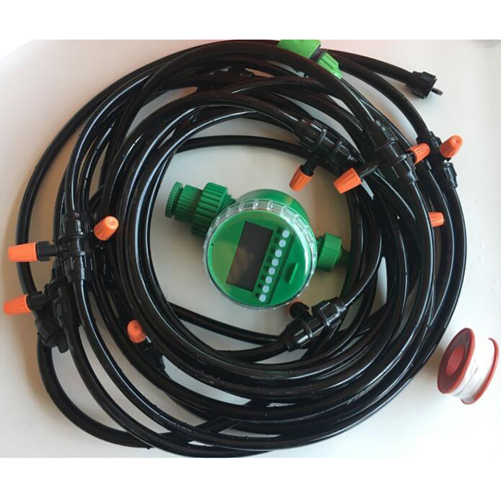 Pkydrip PKY0002D-10A ПВХ шланг машина для автоматического полива система с контроллером ирригационная система капельного орошения