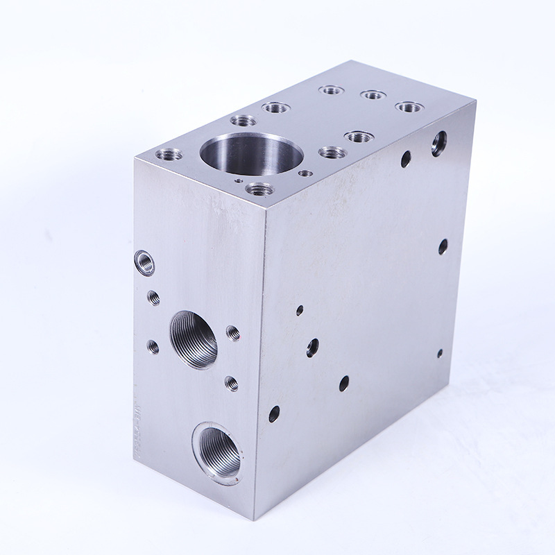 Die casting machine valve block Hydraulic manifold Aluminum alloy hydraulic valve block Aluminum alloy solenoid valve