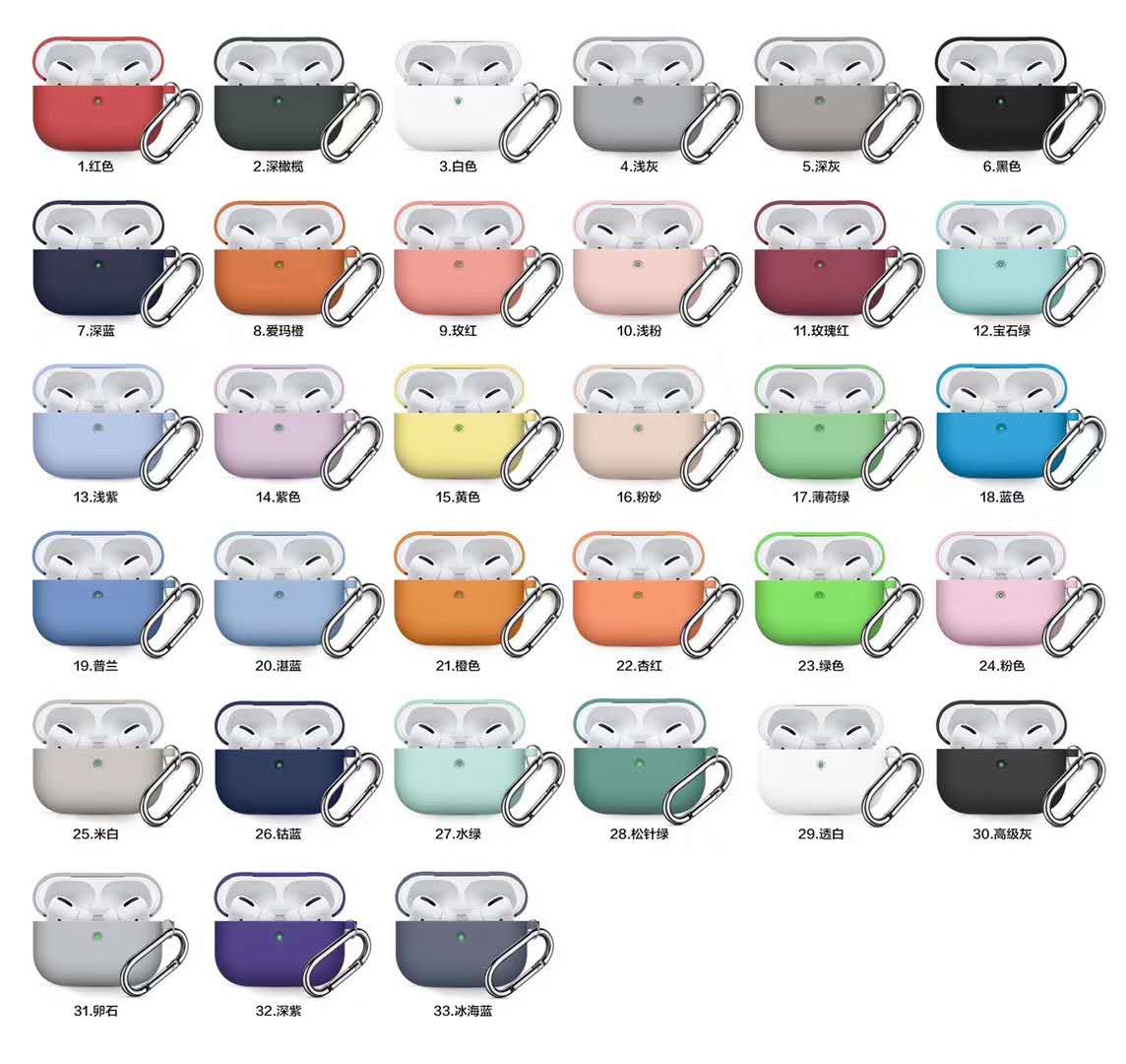 Мягкий силиконовый мини-чехол для Apple Airpods, противоударный чехол для AirPods1/2, ультратонкие чехлы для наушников Air Pods 1 2, защитный чехол