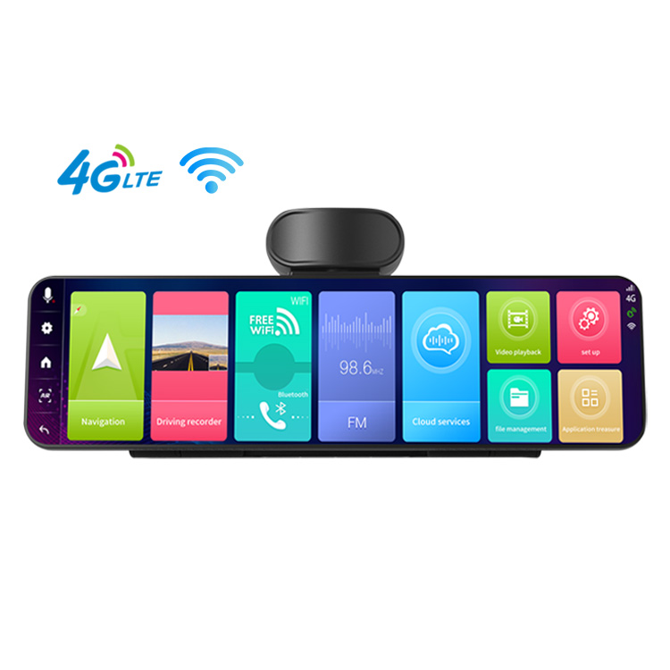 Android Dashboard Car DVR камера 11 дюймов 8,1 4G WIFI G сенсор RAM 2 Гб ROM 32 Гб 1080P Поддержка внешнего GPS Поддержка ночного видения