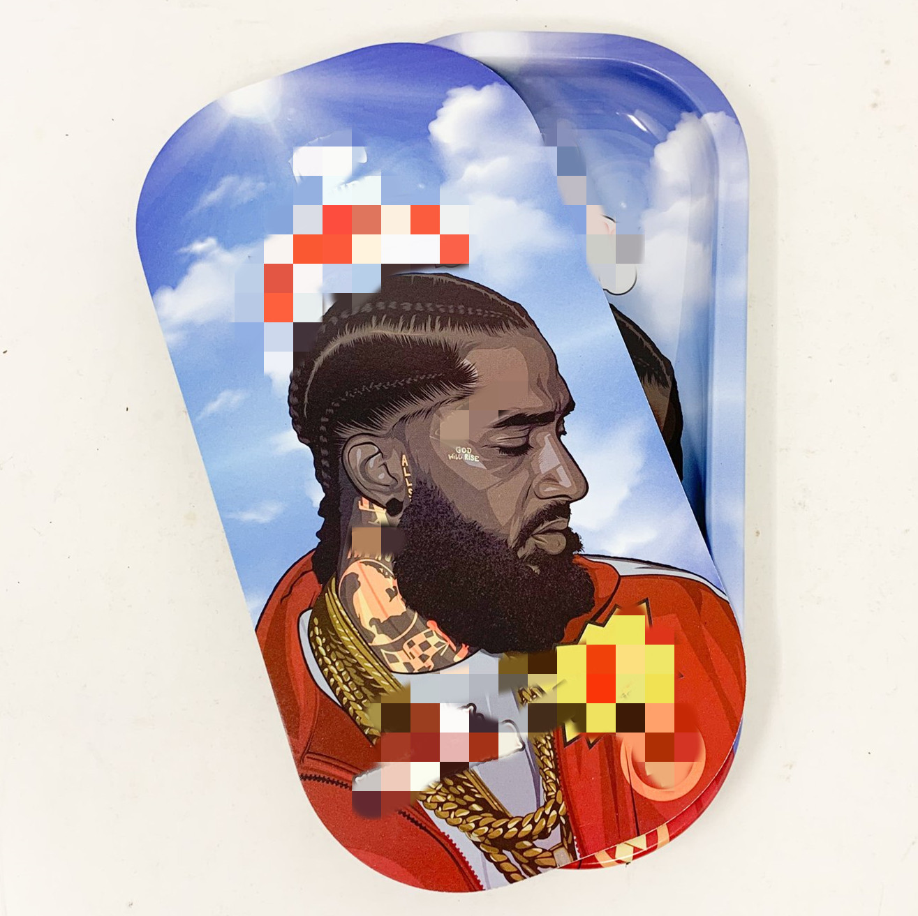 Лидер продаж! Металлический поднос с магнитной крышкой Backwood Cigar Nipsey Hussle Backwood «Farewell Edition»