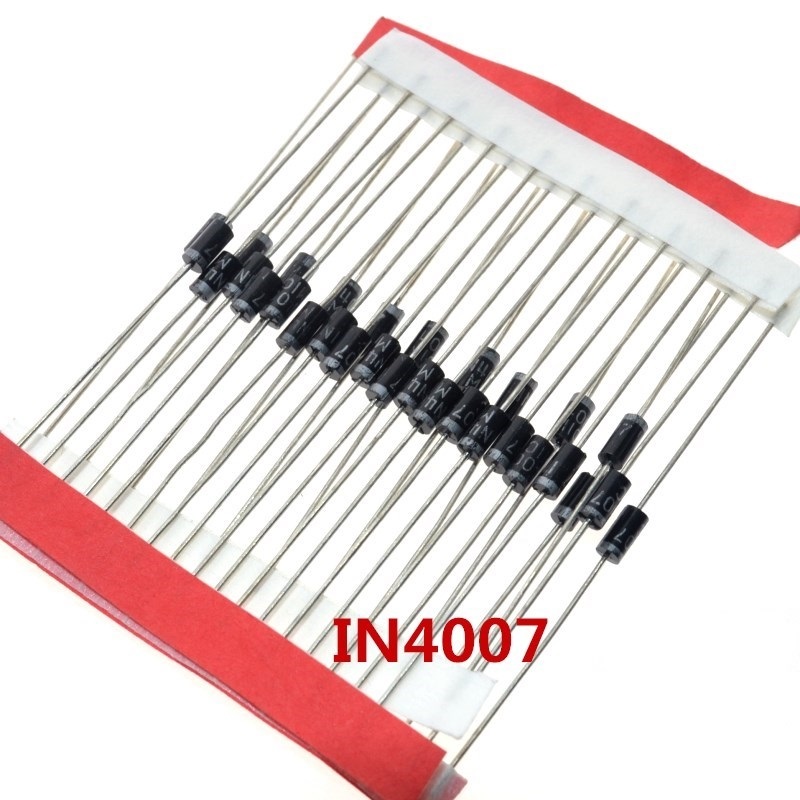 Диодный выпрямитель 1N4007 4007 1A 1000V DO-41, выпрямитель диода IN4007 1n4007