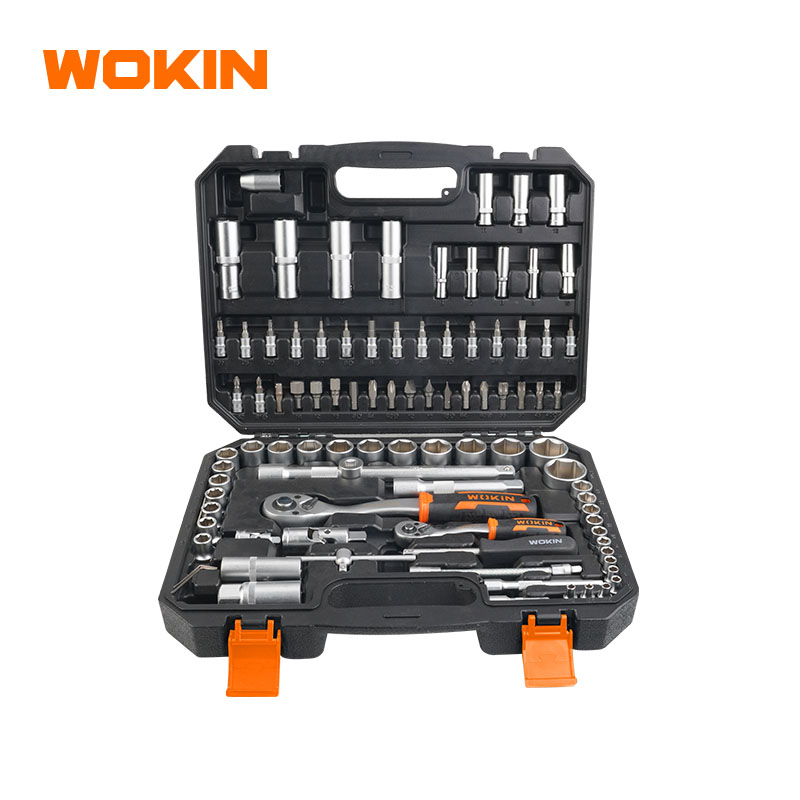 WOKIN 155694 Industrial 94pcs 1/4 Small Deep Socket Set