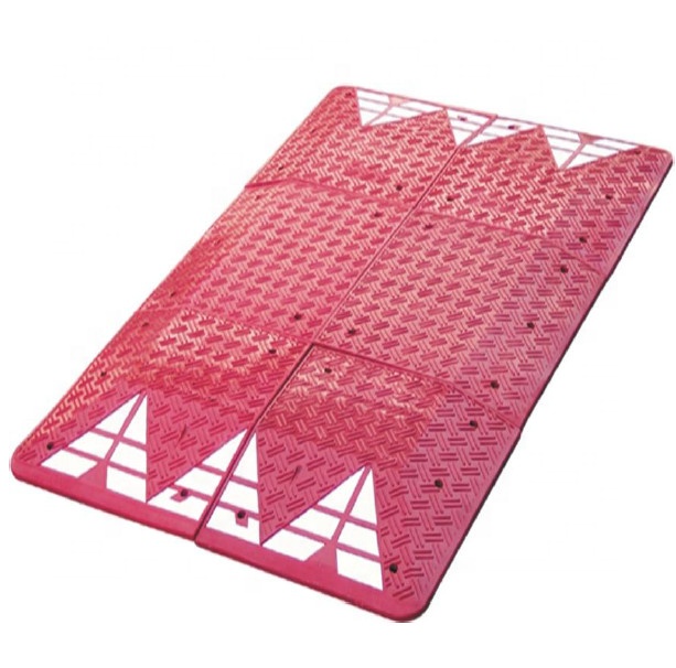 Speed controller of 3 Channels Removable Cable Protector And speed bump as vehicle speed limiter
