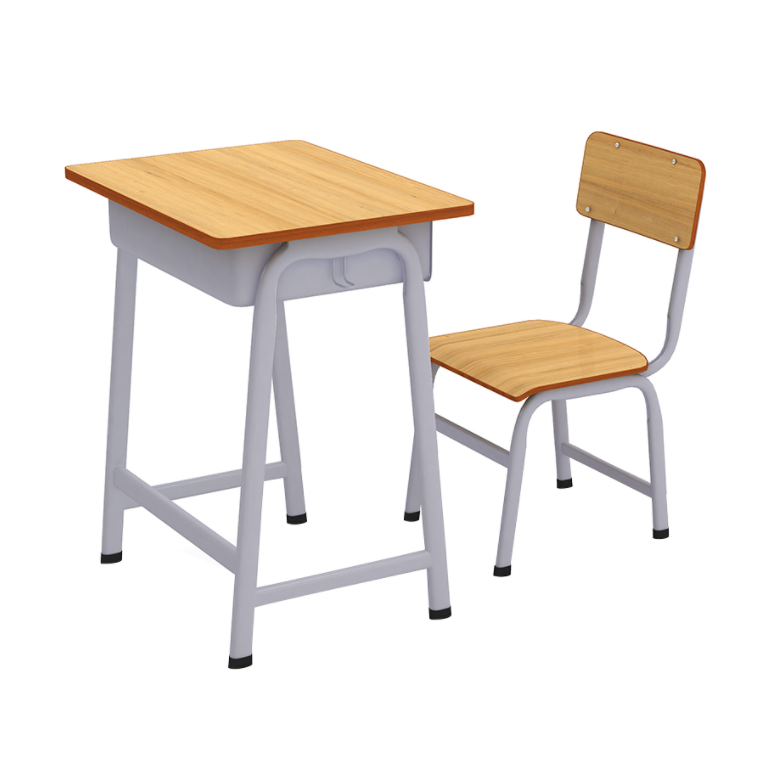 TOP SELL student desk and chair University Classroom School Furniture Table With Chair