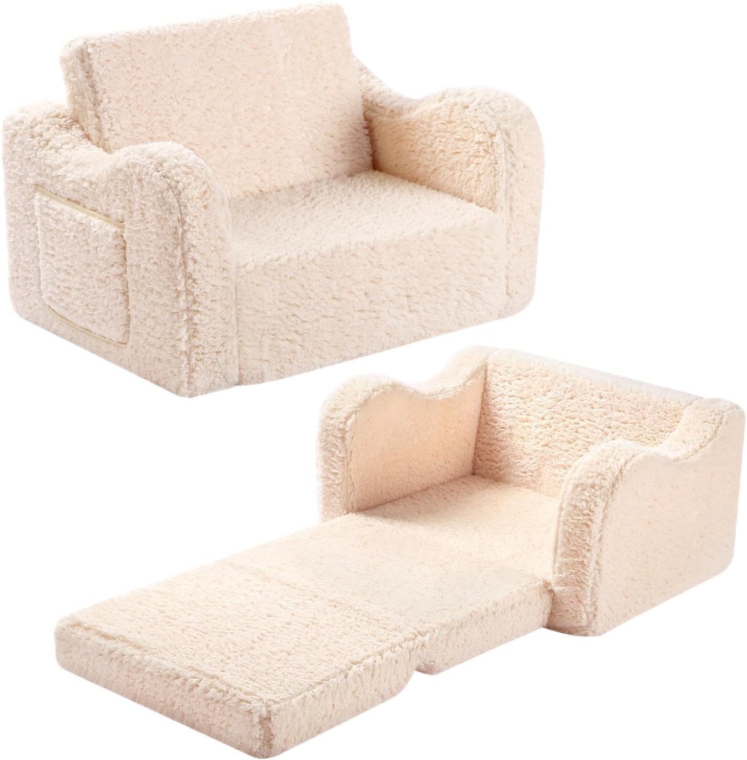 Foldable Design Odorless Kids Play Couch Child Reading Seat Children's Sofa Baby Cartoon Small Folding Kids Sofa