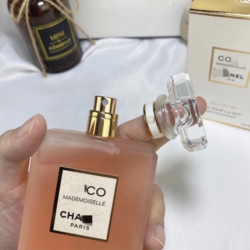 100 мл 3,4 oz качественный вариант ча Nel Co co Mademoiselle L'Eau Privee духи туалетная вода POUR LA NUIT спрей духи для женщин