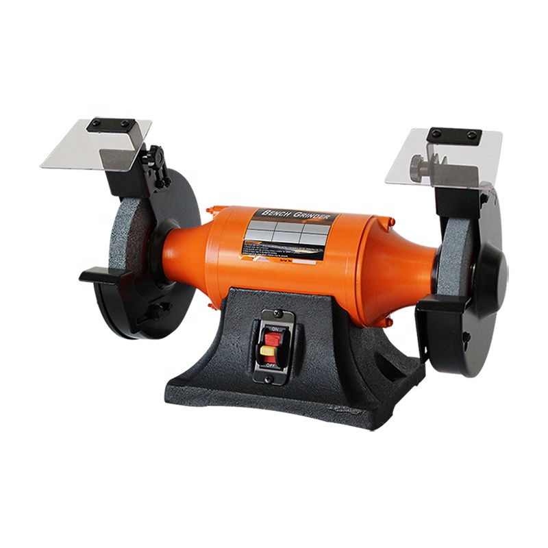10 inches stationary cast iron base bench grinder 250mm bench grinder with adjustable workrest
