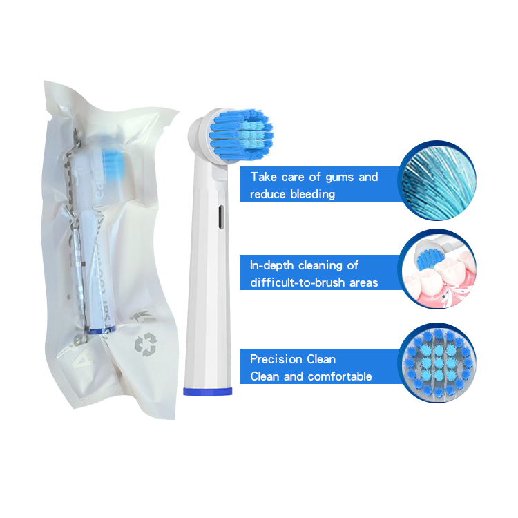 Насадка для электрической зубной щетки Oral B в вакуумной гигиенической упаковке Eb17