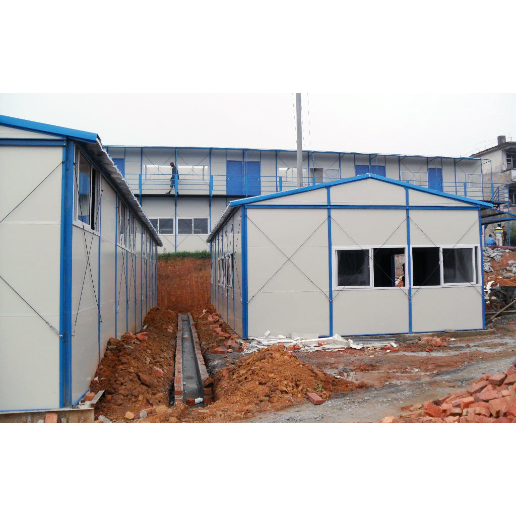 Hot Selling K-Type Prefabricated House Mobile steel structure buildings prefabricated for staff quarters