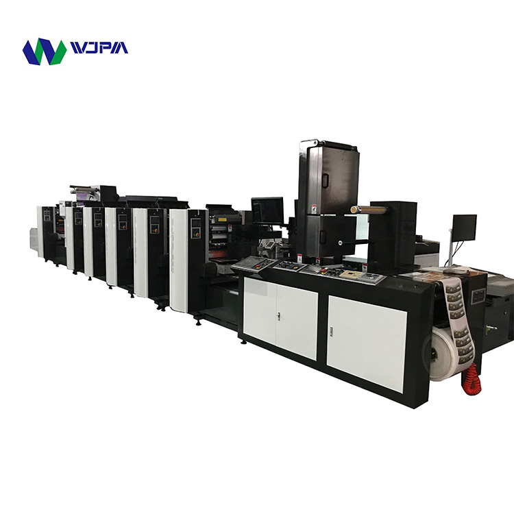 WJPS-660D Shaftless офсетная печать прерывистый роторный аппарат печати этикеток