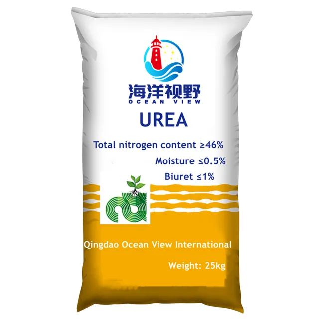 High purity 46% nitrogen white granule urea CAS 57-13-6 urea 46 granular