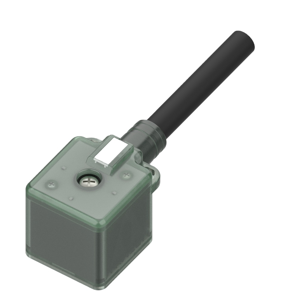 Водонепроницаемый магнитный соединитель электромагнитного клапана Marvtech Din 43650 типа A/B/C с кабелем формы