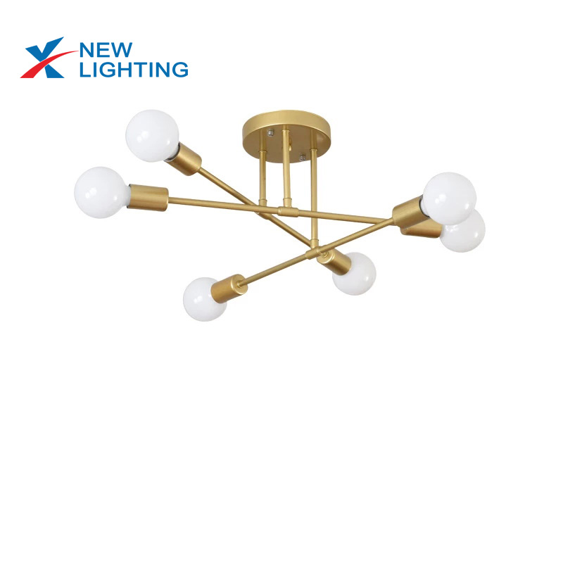 Gold ceiling lights chandeliers modern chandelier light for bedroom