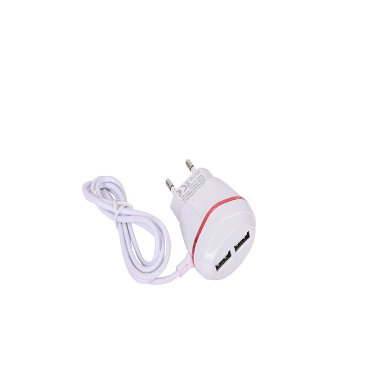 Популярный универсальный дорожный адаптер в форме горы, 2 USB-порта, зарядное устройство для смартфона, подходит для сетевого зарядного устройства США и ЕС