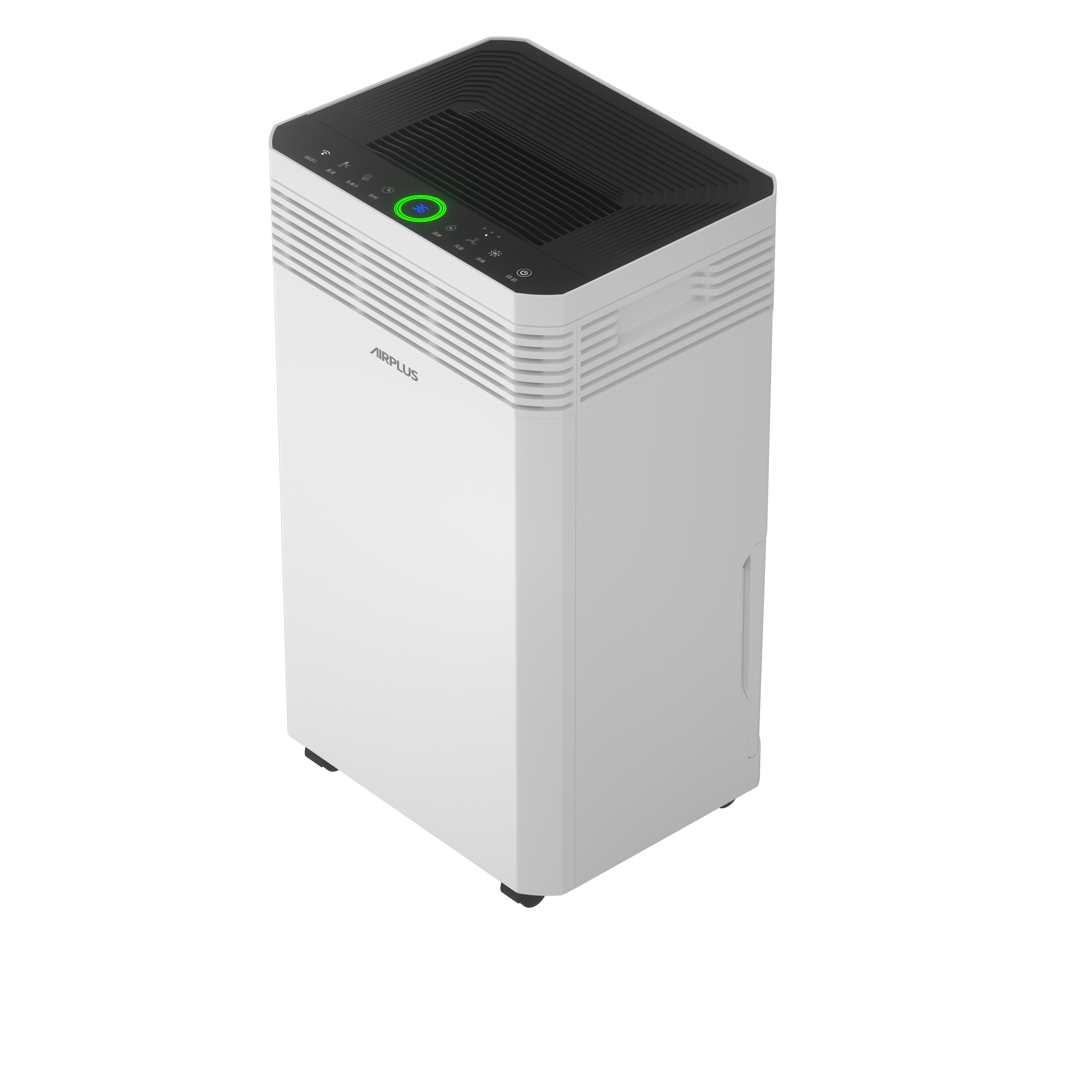 60Lnew design China supply adjustable humidistat home use dehumidifier with touch panel