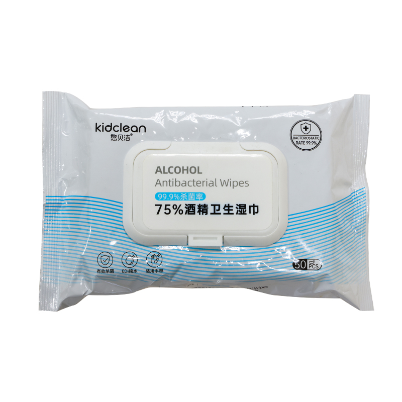 Biokleen OEM Free Sample 100% Cotton Safe Alcohol-Free CPAP Cleaner Barrel Cleansing CPAP wet wipes Adult wet wipes
