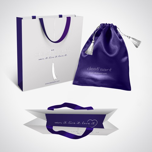 cotton pouch bag drawstring logo printed zip suede satin protective dust bag for jewelry