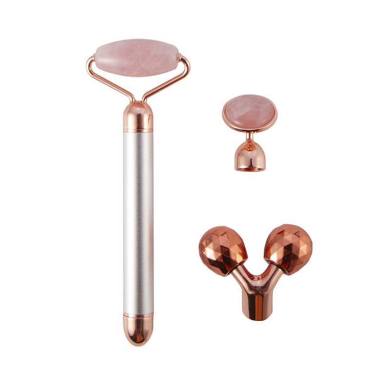 3 Switch Ball OEM Wholesale Electrical Neck Body Jade Roller Body Massager Facial Jade Roller Massager