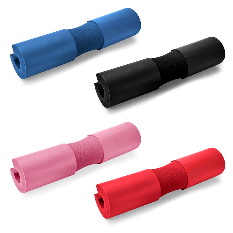 Free fixed strap Open design 45*10cm barbell sponge squat pad for Weight Lifting Shoulder Protective