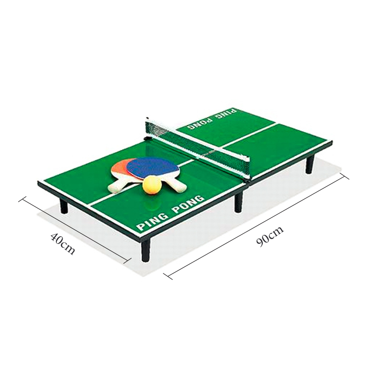 Высококачественная детская настольная игра для спорта в помещении 90 см портативный деревянный мини-комплект для настольного тенниса для детей