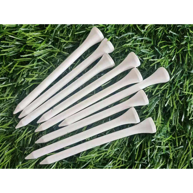 The world's largest factory sales pure simple cheap golf tees wooden material