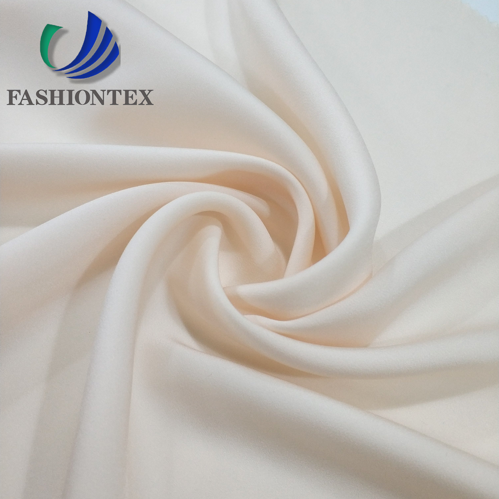 Fashiontex DTY cupro satin elastic fabric 100% polyester fabric normal hot selling