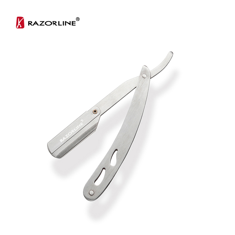 Razorline H7SR Горячая продажа серебристая металлическая Парикмахерская бритва