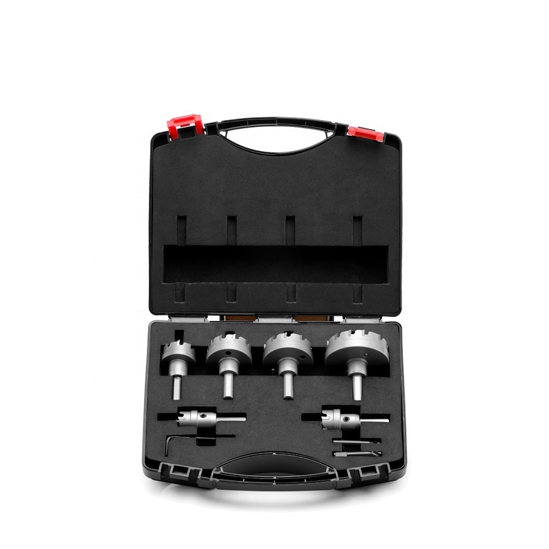 CHTOOLS Tungsten Carbide TCT Alloy Hand Tool Kit Cutting Plastic Steel Drills Box OEM Supported for Electrical Applications