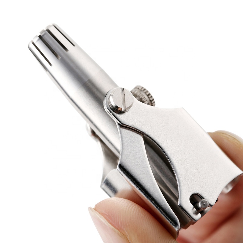 Shaving Nose Trimmer Portable Facial Care Men'S Razor Water Resistant Stainless Steel Nose And Ear Hair Trimmer
