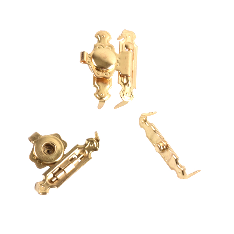 Best Selling Wooden Box Accessories Gold Color Cigar Lock for Box