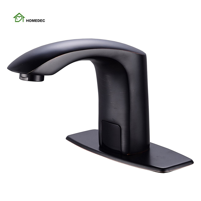automatic smart matte black sink bathroom price faucet auto sensor faucet