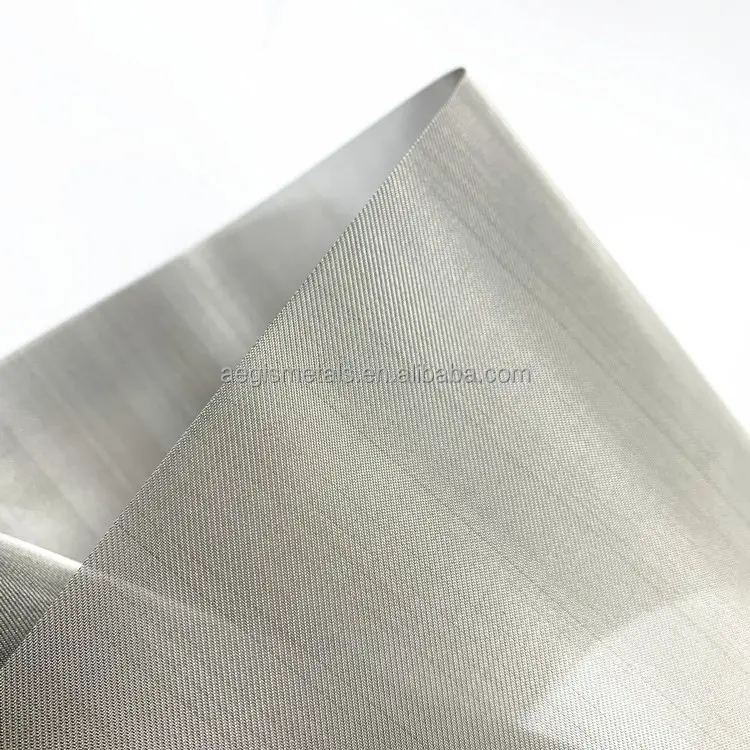 Twill weaving 400 500 600 635 mesh 304/304l/316/316l stainless steel woven wire mesh