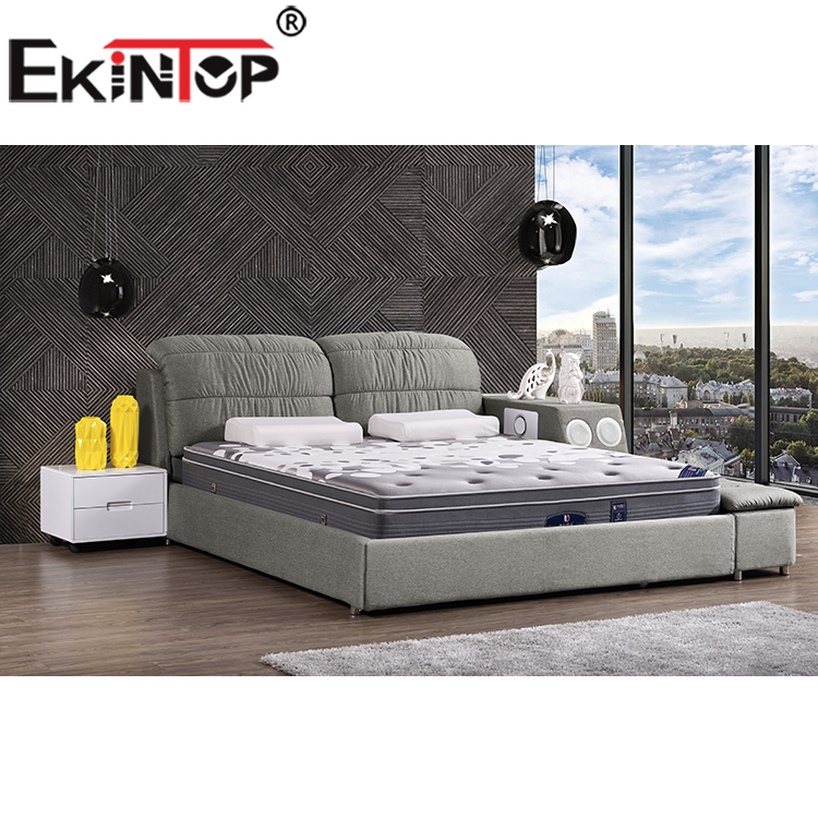 Ekintop современный стиль Горячая Распродажа Простая кровать дизайн tufted кровать сделано в Китае