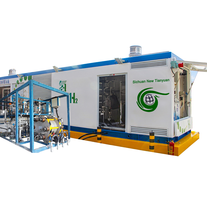 Industrial Hydrogen Generator Hydrogen Refueling Station Flow 10Nm3/h Working Pressure 1.6MPa Gas Generation Equipment